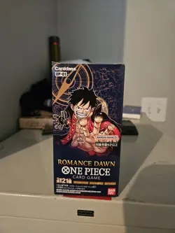 One Piece OP-01 Romance Dawn Booster Box Japanese Factory Sealed - Image 1