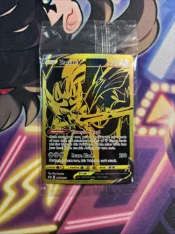 Zacian V - SWSH076 - Pokemon Sword & Shield Promo Ultra Rare Card (SEALED) NM - Image 1
