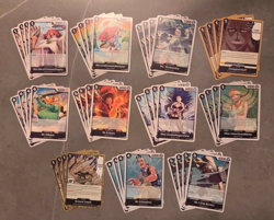 One Piece TCG English OP14 Black Crocodile Deck Core (44 Cards) - Image 1