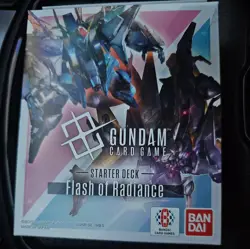 Gundam Card Game - ST08 - Starter Deck Flash of Radiance - Sealed Box (IN-HAND) - Image 1