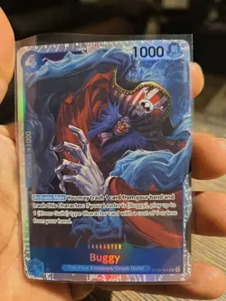 One Piece CCG Buggy Starter Deck SR Holo Card ST25-004 NM - Image 1