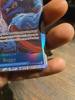 One Piece CCG Buggy Starter Deck SR Holo Card ST25-004 NM - Image 5