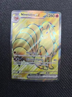 Pokemon Ninetales EX TCG Card SV Scarlet & Violet 151 Near Mint Condition - Image 1