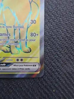 Pokemon Ninetales EX TCG Card SV Scarlet & Violet 151 Near Mint Condition - Image 2