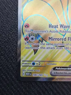 Pokemon Ninetales EX TCG Card SV Scarlet & Violet 151 Near Mint Condition - Image 3