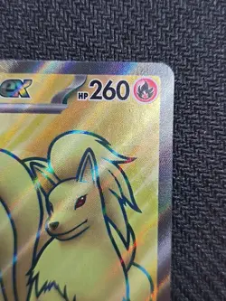 Pokemon Ninetales EX TCG Card SV Scarlet & Violet 151 Near Mint Condition - Image 5