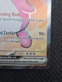 Pokemon TCG Wigglytuff EX Scarlet & Violet Holo Ultra Rare Card 187/165 - Image 2