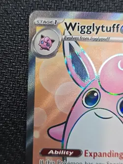 Pokemon TCG Wigglytuff EX Scarlet & Violet Holo Ultra Rare Card 187/165 - Image 4