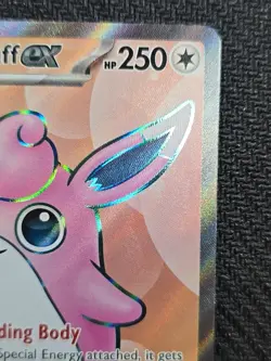 Pokemon TCG Wigglytuff EX Scarlet & Violet Holo Ultra Rare Card 187/165 - Image 5