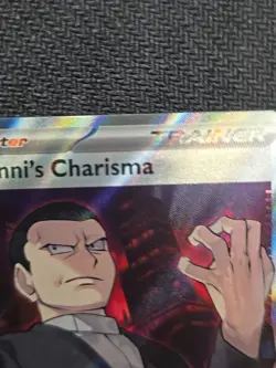 Pokemon TCG Giovanni's Charisma Full Art Trainer Ultra Rare Card 197/165151 - Image 4