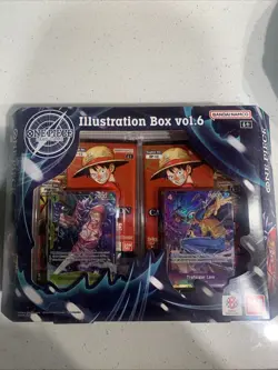 Bandai Trading Card Games One Piece Illustration Box Vol 6 Fast Shipping - Image 1