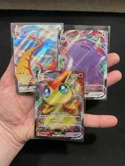 Pokemon Card Collection Lot Holos TCG More All NM/M VMAX Lot - Image 1