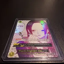OP14 You'll Frighten Me... Alt Art AA OPTCG Card OP14-118 English - Image 5