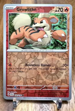 Growlithe 030/198 SV1 Scarlet & Violet Base Reverse Holo Pokemon Card NM - Image 1