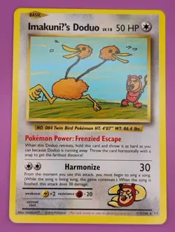 ImakuniU's Doduo 112/108 Evolutions Regular Finish Secret Rare Pokemon Card - Image 1