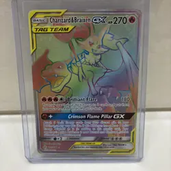 🔥MINT CONDITON🔥 Charizard & Braixen GX Tag Team 251/236 Pokemon Card CCG - Image 1