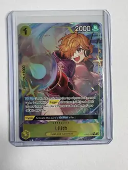 Bandai One Piece CCG Lilith Alternate Art Foil Character Card OP13-113 Rare 2000 - Image 1