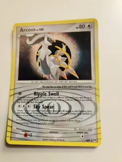 Arceus - AR5 - Pokemon Arceus Holo Card NM - Image 1