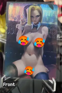 Dragon Ball (Android 18) Goddess Story 2-Sided Nude ACG Waifu Card - Image 1