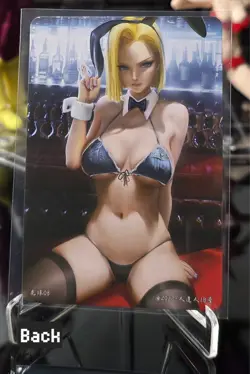 Dragon Ball (Android 18) Goddess Story 2-Sided Nude ACG Waifu Card - Image 2