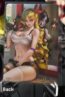 Dragon Ball (Launch) Goddess Story 2-Sided Nude ACG Waifu Card - Image 2