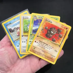 Pokemon Card Collection Lot Vintage Wotc First Edition Stamped - Image 1