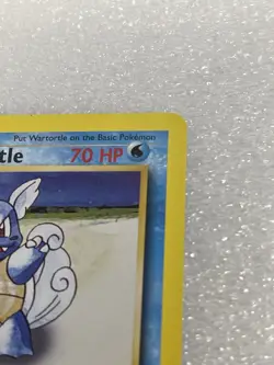 Pokemon TCG Wartortle Base Set, Unlimited Uncommon Misprint ERROR Card 42/102 - Image 3