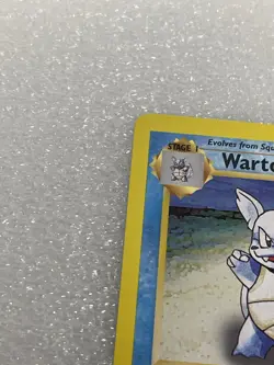 Pokemon TCG Wartortle Base Set, Unlimited Uncommon Misprint ERROR Card 42/102 - Image 4