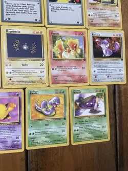Pokemon TCG Team Rocket Unlimited Non Holo Vintage Never Played NM Lot 14 Cards - Image 5