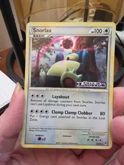 Pokemon Call of Legends Prerelease Promo Holo Snorlax 33/95 - Image 1