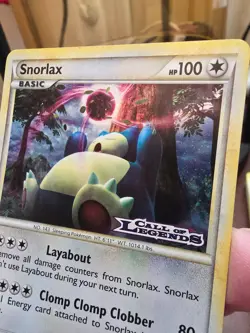 Pokemon Call of Legends Prerelease Promo Holo Snorlax 33/95 - Image 2