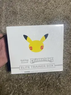 Pokemon TCG 25th Anniversary Celebrations Elite Trainer Box ETB Factory Sealed B 820650809439 - Image 1