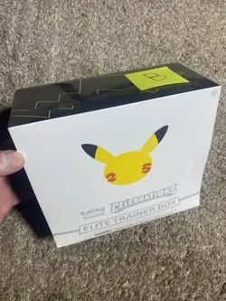 Pokemon TCG 25th Anniversary Celebrations Elite Trainer Box ETB Factory Sealed B 820650809439 - Image 2