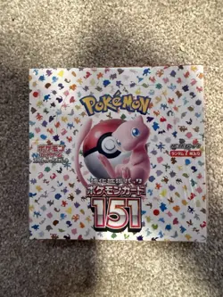 Pokemon Trading Card Game 151 Booster Box Japanese Mew sv2a by Pokemon 2023 - Image 1