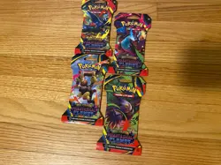 4 Sealed Packs Pokemon Mega Evolution Phantasmal Flames Different Cover Art - Image 2