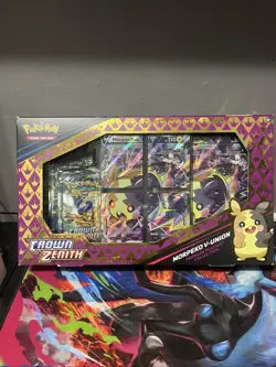 Pokemon TCG - Crown Zenith Morpeko V-Union Premium Playmat Collection (Sealed) - Image 1