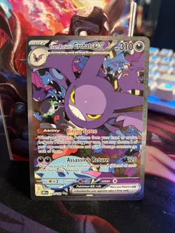 Pokemon TCG Team Rockets Crobat EX Destined Rivals #234/182 - Image 1