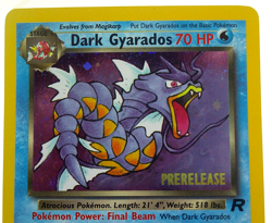 Pokemon TCG Dark Gyarados PRERELEASE Holo Team Rocket - 8/82 HOLO (70 HP) - Image 2