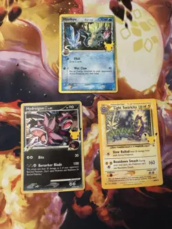 Pokemon Celebrations Lunchbox Promo Set Hydreigon, Light Toxtricity, Mimikyu - Image 1