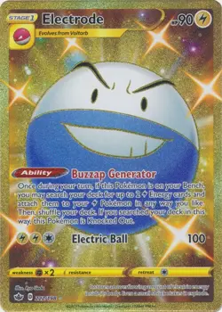 Electrode 222/198 Secret Rare Chilling Reign Pokemon TCG - Image 1
