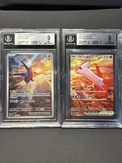 Pokemon Latias ex - 239/191 - Surging Sparks and Latios - 203/191 BGS 9 - Image 1