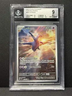 Pokemon Latias ex - 239/191 - Surging Sparks and Latios - 203/191 BGS 9 - Image 3