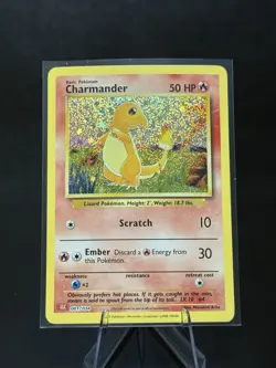 Pokemon Classic Collection English - CHARMANDER HOLO - CLC 001/034 - NM - Image 1