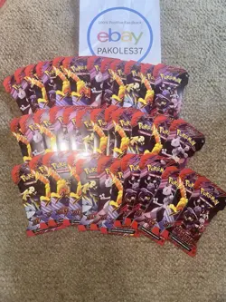 Pokemon TCG Destined Rivals Sleeved Booster Packs Lot Of 36 Factory Sealed New - Image 1