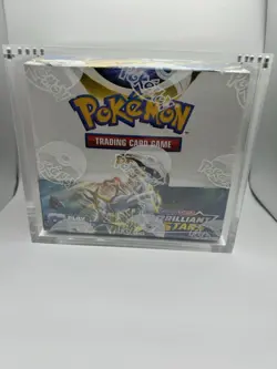 Pokemon TCG Sword & Shield Brilliant Stars Booster Box Factory Sealed w/ Case - Image 1