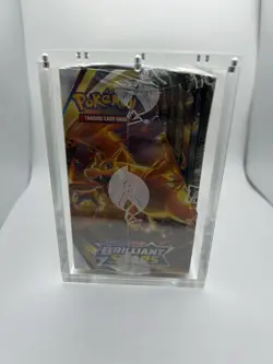 Pokemon TCG Sword & Shield Brilliant Stars Booster Box Factory Sealed w/ Case - Image 2