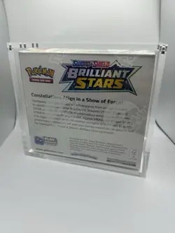 Pokemon TCG Sword & Shield Brilliant Stars Booster Box Factory Sealed w/ Case - Image 3