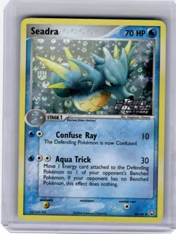 2004 Pokemon-Seadra #48/109 EX Team Rocket Returns-Uncommon Reverse Holo [MP] - Image 1
