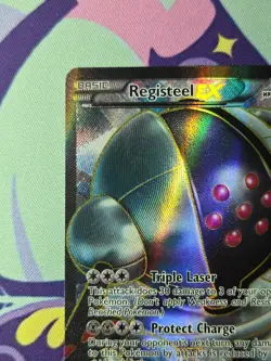 Pokemon TCG Black & White Dragons Exalted Registeel EX 122/124 Holo Excellent - Image 2