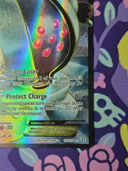 Pokemon TCG Black & White Dragons Exalted Registeel EX 122/124 Holo Excellent - Image 4